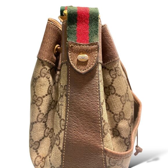 GUCCI Vintage Drawstring Bucket Bag - Picture 8 of 16